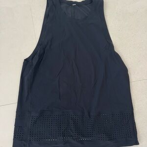 Lululemon large black oversized loose tank. Size 10